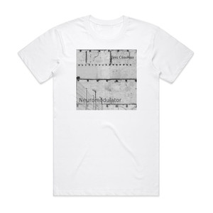 Javi Canovas Neuromodulator Album Cover T-Shirt White Javi Canovas Neuromodulator Album Cover T-Shirt White