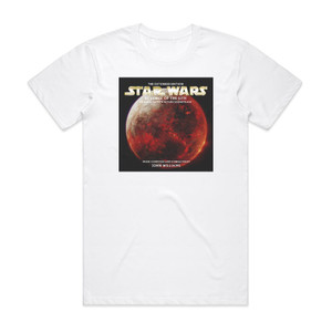 John Williams Star Wars Episode Iii Revenge Of The Sith 2 Album Cover T-Shirt White