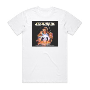 John Williams Star Wars Episode Iii Revenge Of The Sith 1 Album Cover T-Shirt White