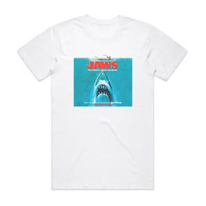 John Williams Jaws 1 Album Cover T-Shirt White