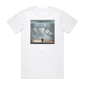 John Williams Saving Private Ryan Album Cover T-Shirt White