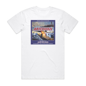 John Williams Midway Album Cover T-Shirt White John Williams Midway Album Cover T-Shirt White