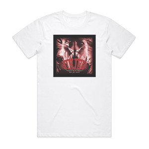 Jinjer Inhale Do Not Breathe Album Cover T-Shirt White Jinjer Inhale Do Not Breathe Album Cover T-Shirt White