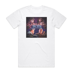 Jinjer Alive In Melbourne Album Cover T-Shirt White Jinjer Alive In Melbourne Album Cover T-Shirt White