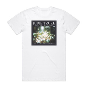 Judie Tzuke Moon On A Mirrorball The Definitive Collection Album Cover T-Shirt White