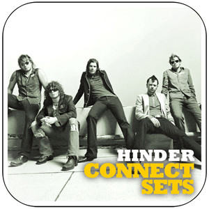 Hinder Connect Sets Album Cover Sticker Hinder Connect Sets Album Cover Sticker