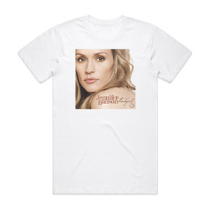 Jennifer Hanson Thankful Album Cover T-Shirt White Jennifer Hanson Thankful Album Cover T-Shirt White