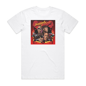 Jagged Edge Jagged Edge Album Cover T-Shirt White Jagged Edge Jagged Edge Album Cover T-Shirt White