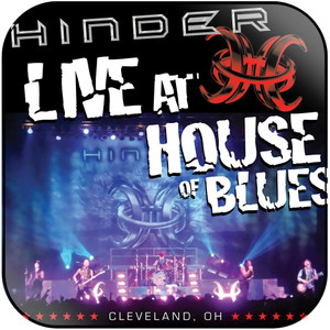 Hinder Live At House Of Blues  Cleveland Oh Album Cover Sticker