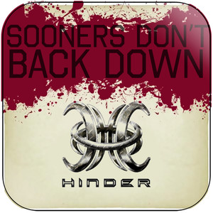 Hinder Sooners Dont Back Down Album Cover Sticker