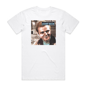 Jerry Reed Essential Album Cover T-Shirt White