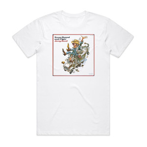 Jerry Reed Texas Bound And Flyin Album Cover T-Shirt White Jerry Reed Texas Bound And Flyin Album Cover T-Shirt White
