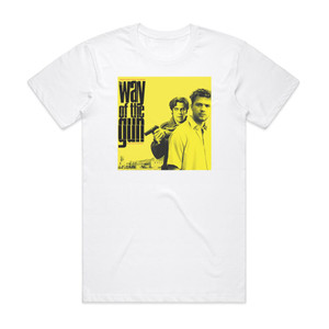 Joe Kraemer The Way Of The Gun Album Cover T-Shirt White Joe Kraemer The Way Of The Gun Album Cover T-Shirt White