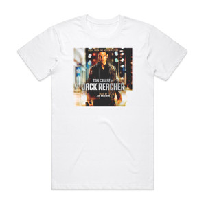 Joe Kraemer Jack Reacher Album Cover T-Shirt White Joe Kraemer Jack Reacher Album Cover T-Shirt White