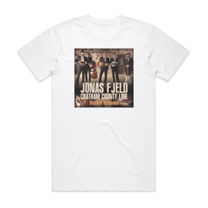 Jonas Fjeld Western Harmonies Album Cover T-Shirt White Jonas Fjeld Western Harmonies Album Cover T-Shirt White