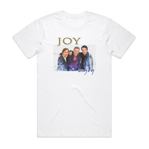 Joy Enjoy Album Cover T-Shirt White Joy Enjoy Album Cover T-Shirt White