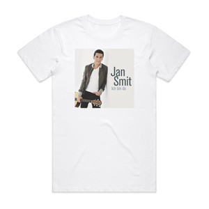 Jan Smit Ich Bin Da Album Cover T-Shirt White
