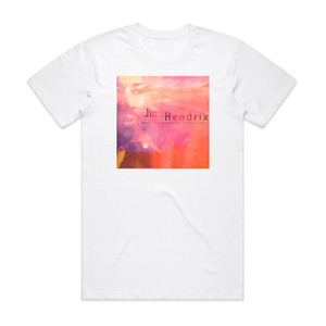 Jimi Hendrix Dolly Dagger 1 Album Cover T-Shirt White Jimi Hendrix Dolly Dagger 1 Album Cover T-Shirt White