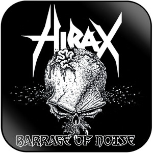 Hirax Barrage Of Noise Album Cover Sticker
