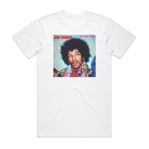 Jimi Hendrix Welcome Home Album Cover T-Shirt White Jimi Hendrix Welcome Home Album Cover T-Shirt White