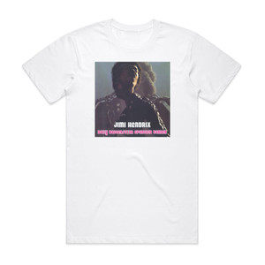 Jimi Hendrix Dolly Dagger Album Cover T-Shirt White Jimi Hendrix Dolly Dagger Album Cover T-Shirt White