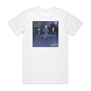 John 5 and The Creatures Zoinks Album Cover T-Shirt White John 5 and The Creatures Zoinks Album Cover T-Shirt White