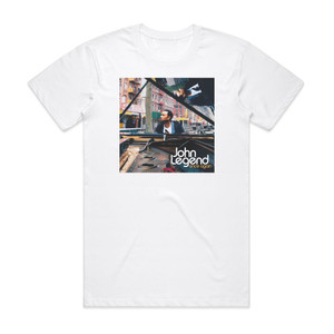 John Legend Once Again Album Cover T-Shirt White