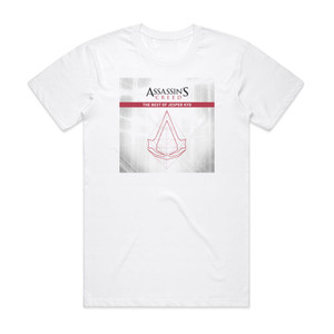Jesper Kyd Assassins Creed The Best Of Jesper Kyd Album Cover T-Shirt White Jesper Kyd Assassins Creed The Best Of Jesper Kyd Album Cover T-Shirt White