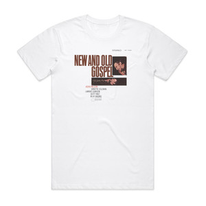 Jackie McLean New And Old Gospel Album Cover T-Shirt White Jackie McLean New And Old Gospel Album Cover T-Shirt White