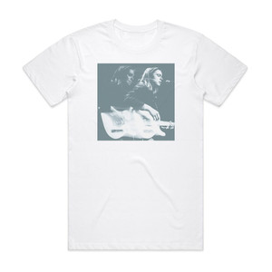 Julien Baker Funeral Pyre Distant Solar System Album Cover T-Shirt White Julien Baker Funeral Pyre Distant Solar System Album Cover T-Shirt White
