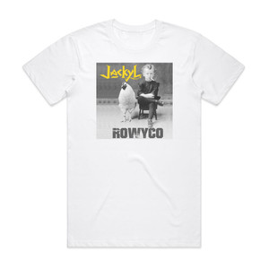 Jackyl Rowyco Album Cover T-Shirt White Jackyl Rowyco Album Cover T-Shirt White