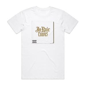Ja Rule Exodus Album Cover T-Shirt White Ja Rule Exodus Album Cover T-Shirt White
