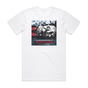 John Powell Stop Loss Album Cover T-Shirt White John Powell Stop Loss Album Cover T-Shirt White