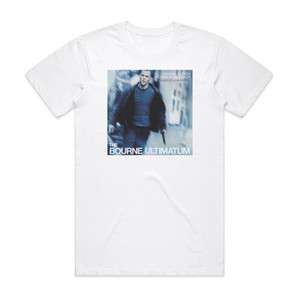 John Powell The Bourne Ultimatum Album Cover T-Shirt White John Powell The Bourne Ultimatum Album Cover T-Shirt White