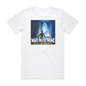 John Powell Mars Needs Moms Album Cover T-Shirt White John Powell Mars Needs Moms Album Cover T-Shirt White