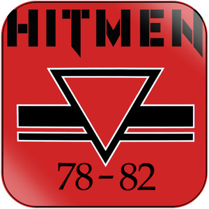 The Hitmen 78 82 Album Cover Sticker