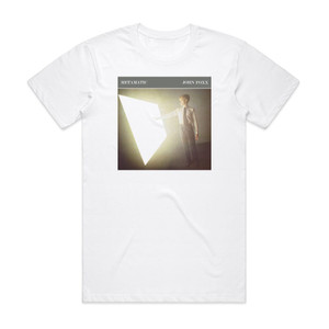 John Foxx Metamatic Album Cover T-Shirt White John Foxx Metamatic Album Cover T-Shirt White