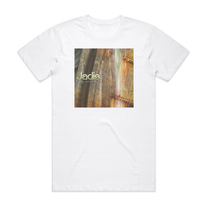 Jadis No Fear Of Looking Down Album Cover T-Shirt White Jadis No Fear Of Looking Down Album Cover T-Shirt White