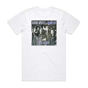 Jyrki 69 Evil Spirits Album Cover T-Shirt White Jyrki 69 Evil Spirits Album Cover T-Shirt White