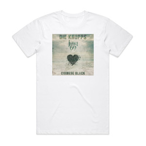 Jyrki 69 Chinese Black Album Cover T-Shirt White Jyrki 69 Chinese Black Album Cover T-Shirt White