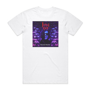 Jyrki 69 Helsinki Vampire Album Cover T-Shirt White Jyrki 69 Helsinki Vampire Album Cover T-Shirt White