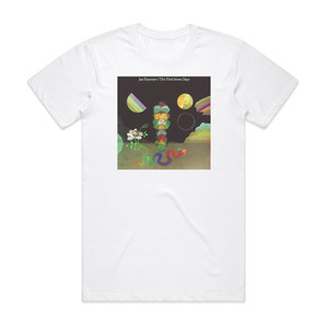 Jan Hammer The First Seven Days Album Cover T-Shirt White Jan Hammer The First Seven Days Album Cover T-Shirt White