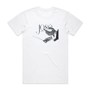 Jose Jose Sinfnico Album Cover T-Shirt White Jose Jose Sinfnico Album Cover T-Shirt White
