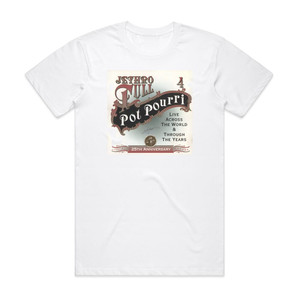 Jethro Tull The 25Th Anniversary Box Set Album Cover T-Shirt White Jethro Tull The 25Th Anniversary Box Set Album Cover T-Shirt White