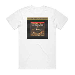 Jethro Tull Songs From The Wood 1 Album Cover T-Shirt White Jethro Tull Songs From The Wood 1 Album Cover T-Shirt White