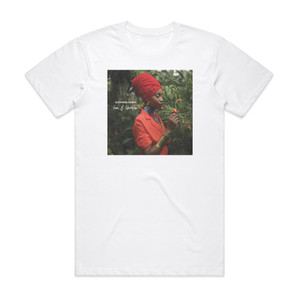 Jazzmeia Horn Love And Liberation Album Cover T-Shirt White Jazzmeia Horn Love And Liberation Album Cover T-Shirt White