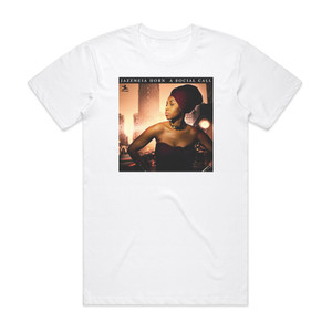 Jazzmeia Horn A Social Call Album Cover T-Shirt White Jazzmeia Horn A Social Call Album Cover T-Shirt White