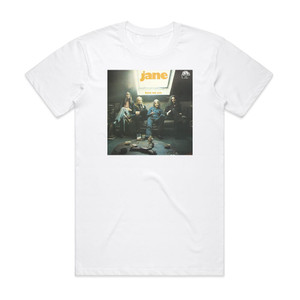 Jane Here We Are Album Cover T-Shirt White Jane Here We Are Album Cover T-Shirt White