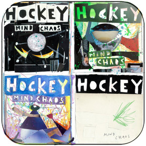Hockey Mind Chaos Album Cover Sticker