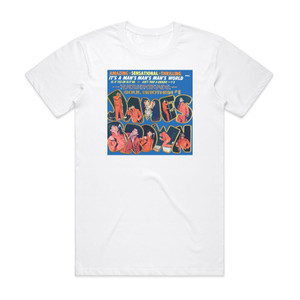 James Brown Its A Mans Mans Mans World Album Cover T-Shirt White James Brown Its A Mans Mans Mans World Album Cover T-Shirt White